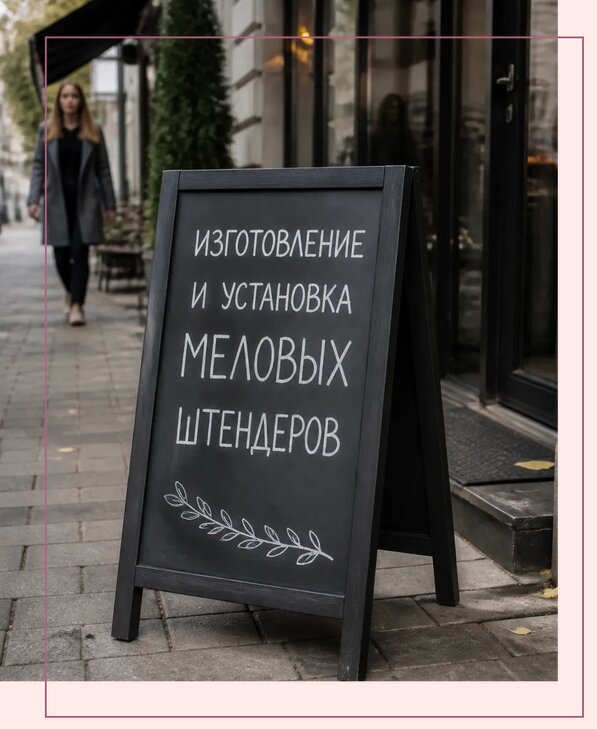 Меловые штендеры в Борзе по цене от 6696 р. | Аванза-Бря